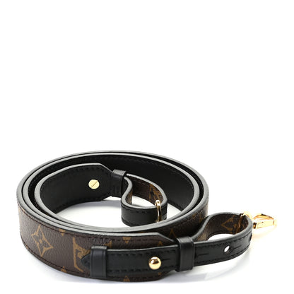 Louis Vuitton Monogram Bandouliere Shoulder Strap Black 2 of 3