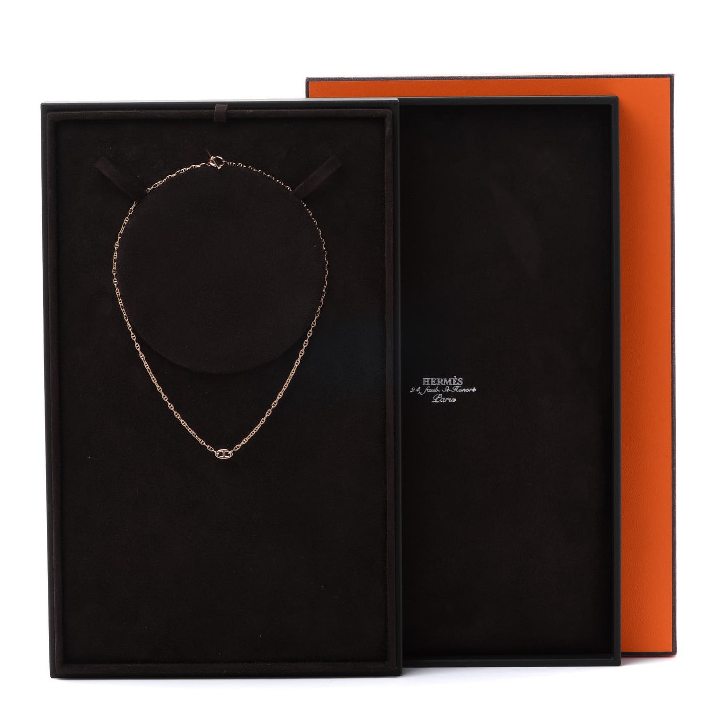 18K Rose Gold TPM Farandole Pendant Necklace SH