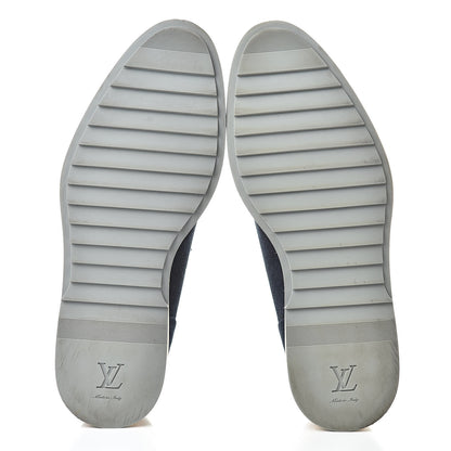 Louis Vuitton Denim Moccasin Bay Harbor 10 Navy 5 of 9