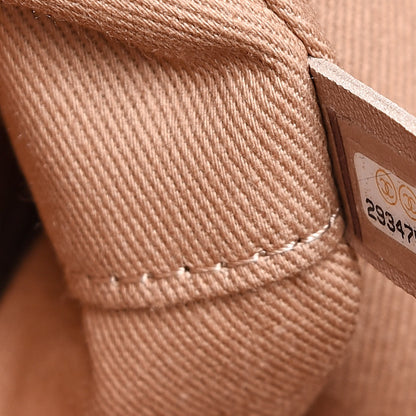 Chanel Mixed Fibers Striped Medium Deauville Tote Beige 7 of 10