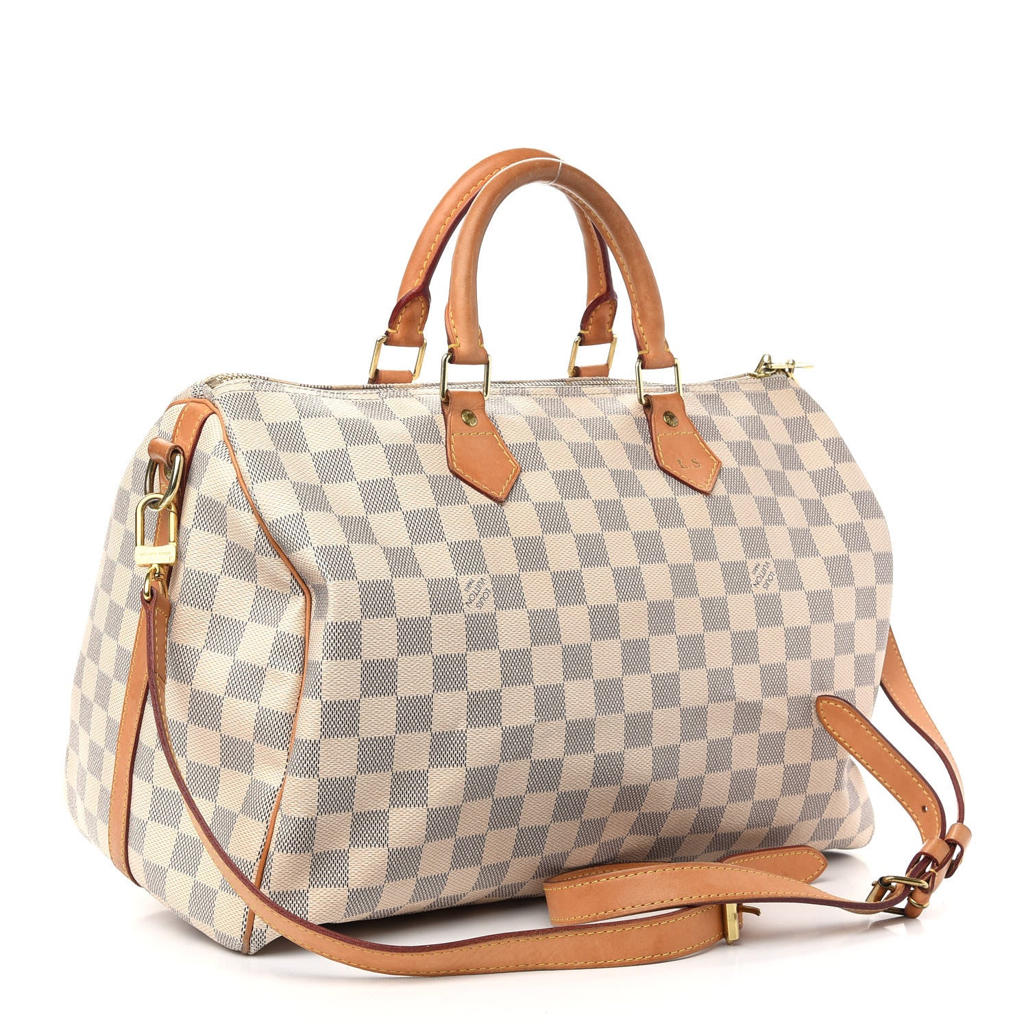 Louis Vuitton Damier Azur Speedy Bandouliere 35 3 of 10