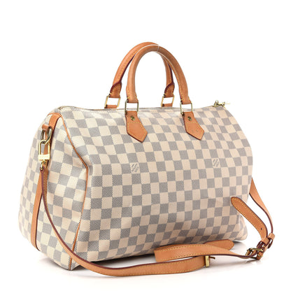 Louis Vuitton Damier Azur Speedy Bandouliere 35 3 of 10