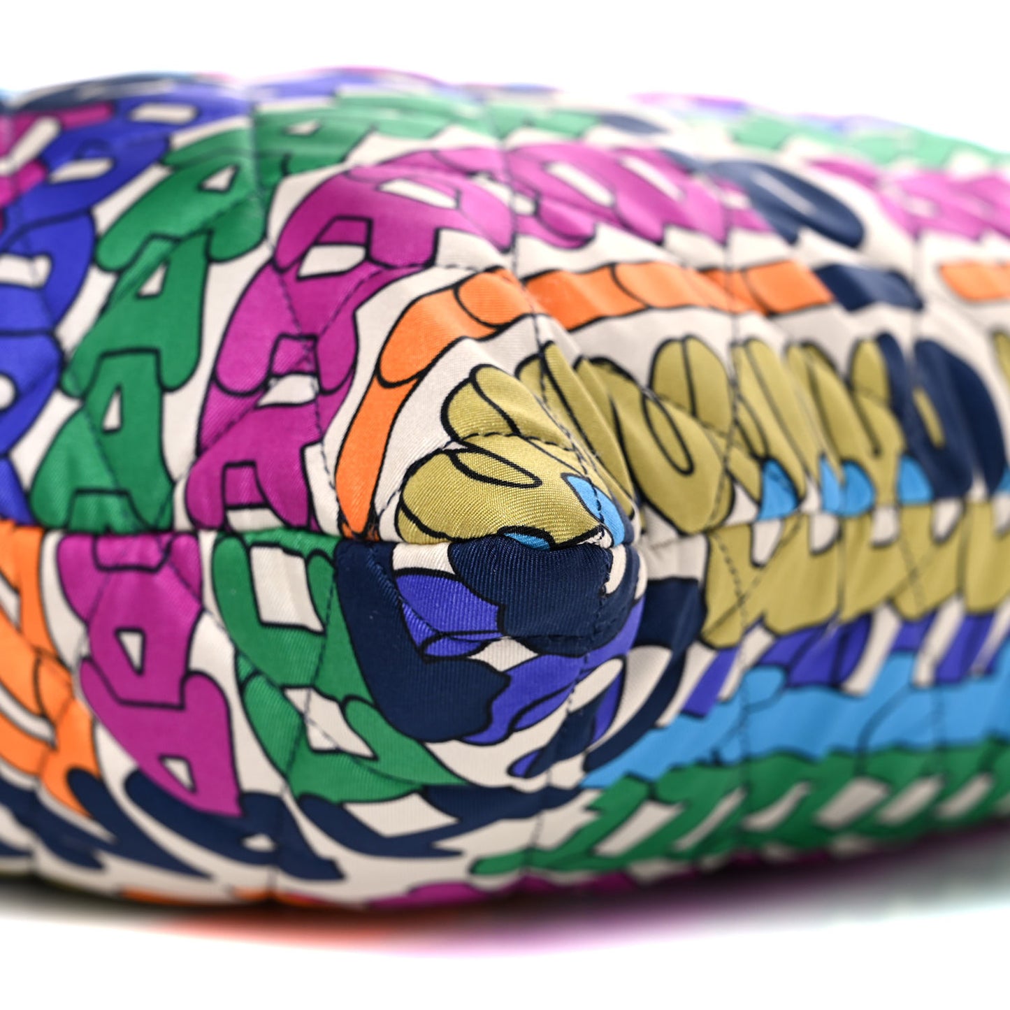 Printed Silk CC Tote Multicolor