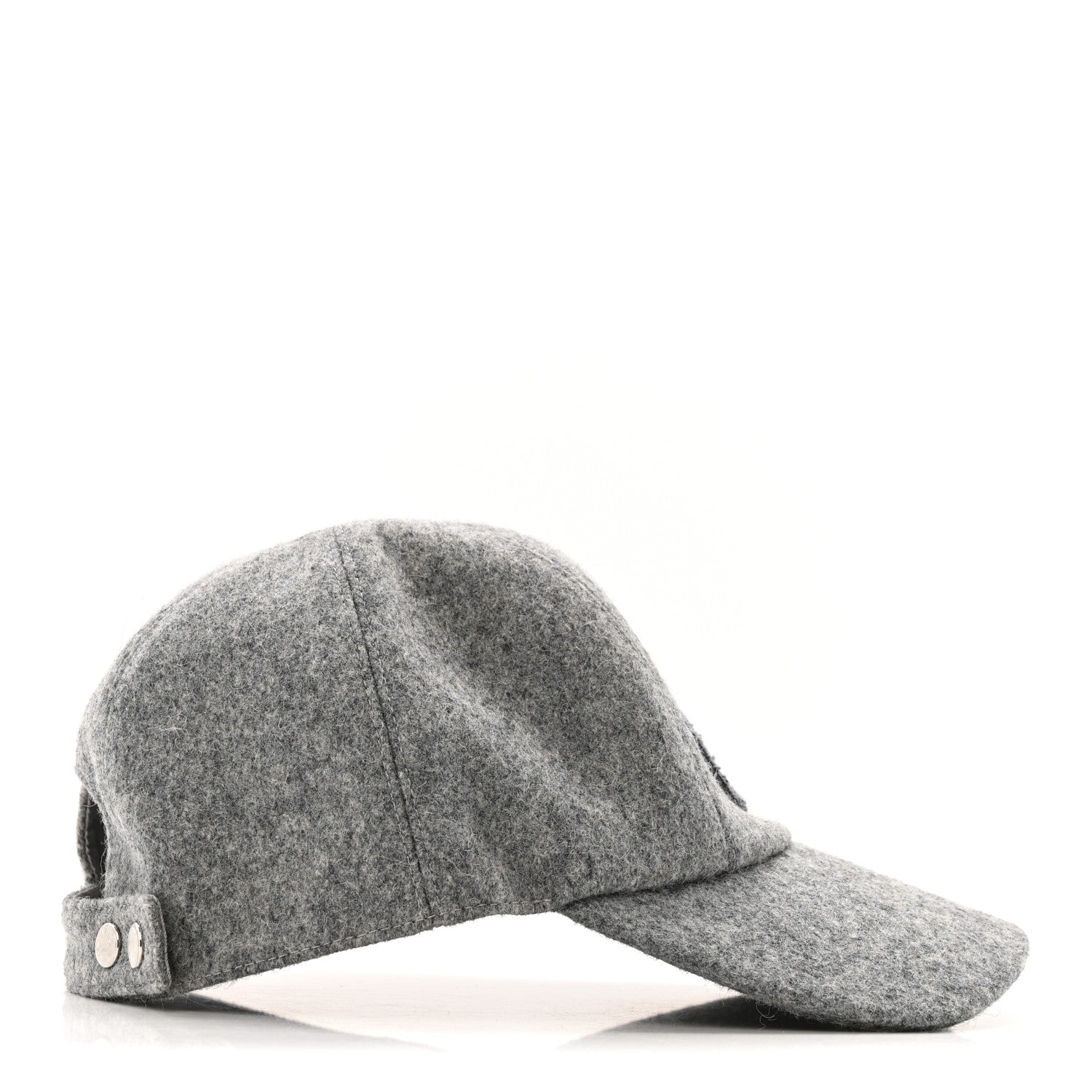 Hermes Wool Davis Varsity Hat 58 Gris Clair 5 of 11