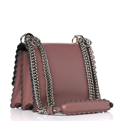 Fendi Vitello Liberty Scalloped Studded Small Kan I Shoulder Bag English Rose 3 of 14