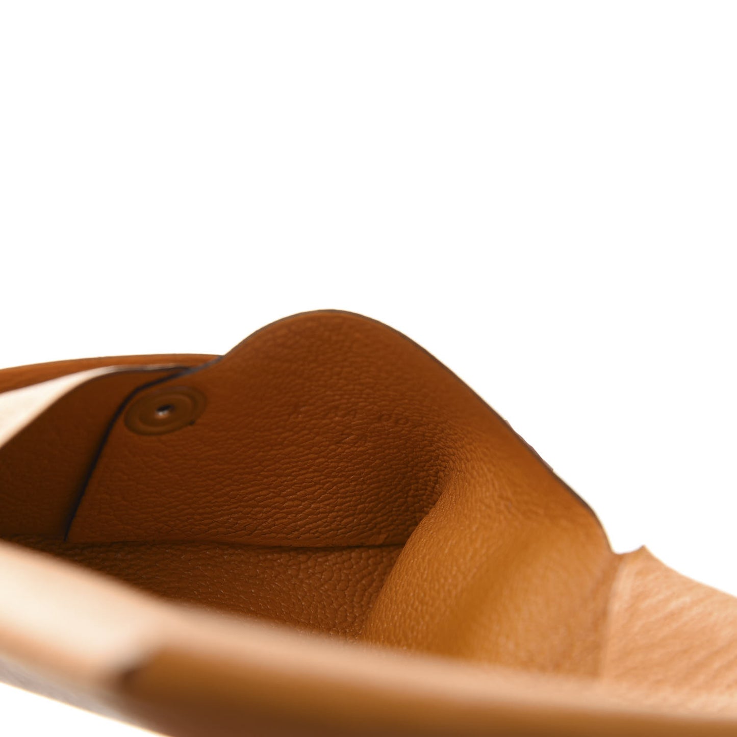 Chevre Mysore Calvi Card Case Moutarde