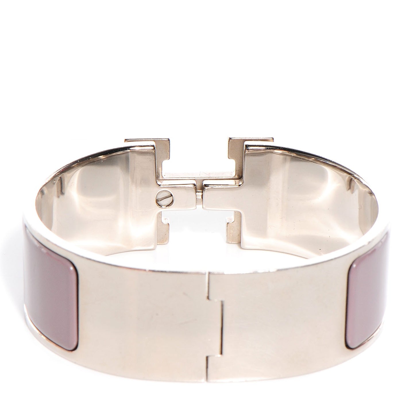 Enamel Wide Clic Clac H Bracelet