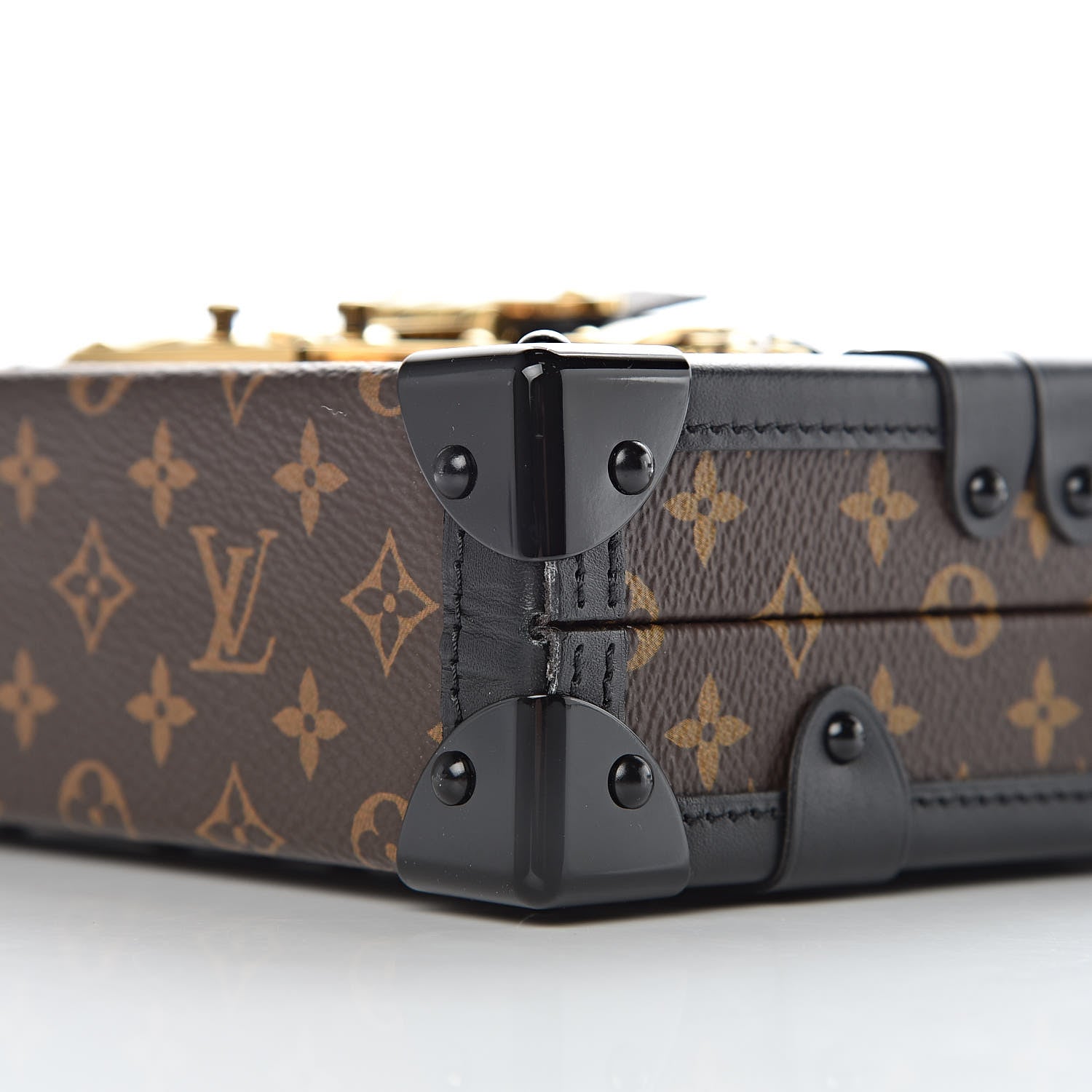 Louis Vuitton Monogram Petite Malle Black 8 of 8