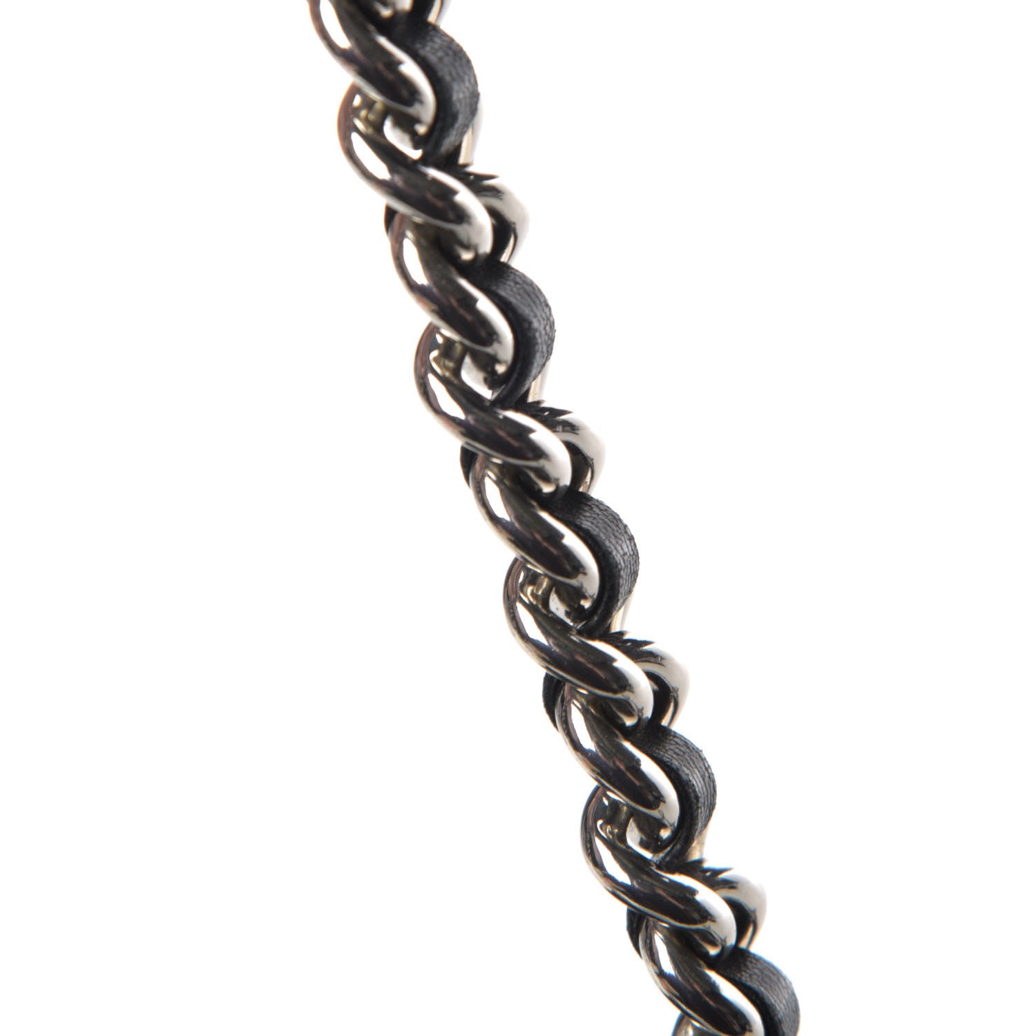 Chanel Washed Lambskin Quilted Mini Chain Around Flap Black 14 of 14