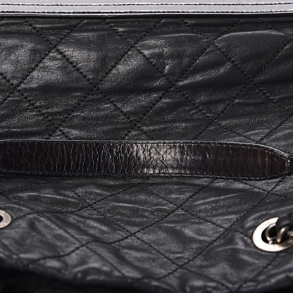Chanel Iridescent Calfskin Quilted Large VIP Tote Dark Green 11 of 14
