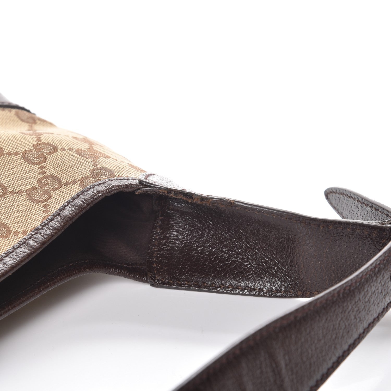 Gucci Monogram Web Jackie O Hobo Dark Brown 8 of 9