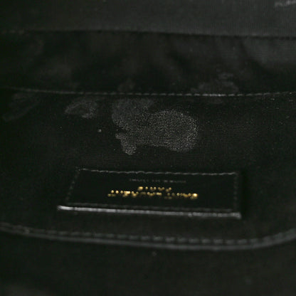 Saint Laurent Calfskin Matelasse Monogram Lou Camera Bag Dark Legion Red 9 of 9