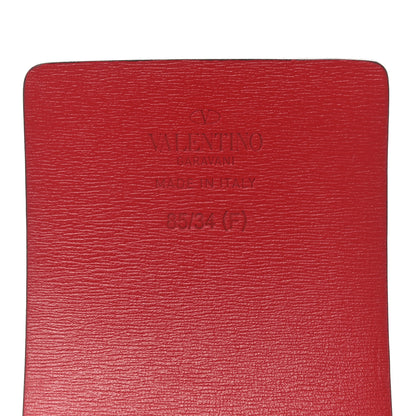 Valentino Garavani Glossy Calfskin VLogo Reversible 40mm Belt 85 34 Black Rouge Pur 5 of 5