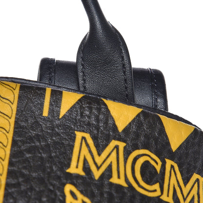 MCM Visetos Baroque Print Medium Stark Backpack Black Sahara 22 of 27
