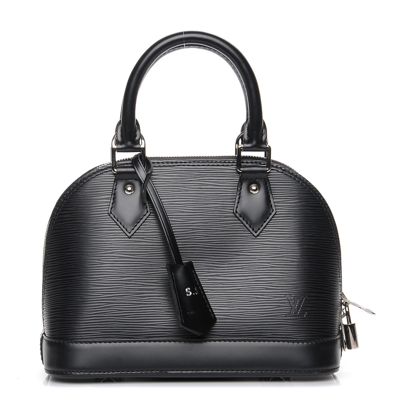 Louis Vuitton Epi Alma BB Black 1 of 8