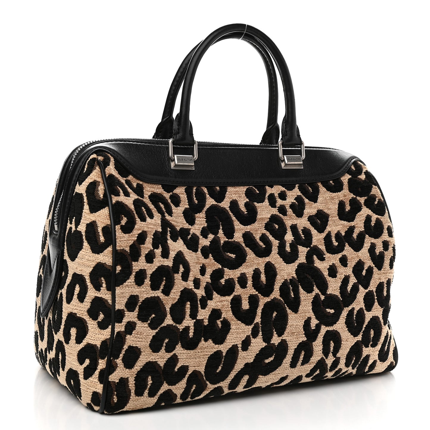 Jacquard Velvet Leopard Print Stephen Sprouse Speedy
