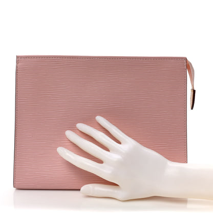 Louis Vuitton Epi Toiletry Pouch 26 Rose Ballerine 2 of 6