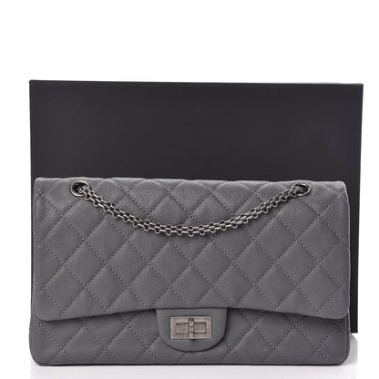 Chanel Caviar Quilted 2.55 Reissue 227 Flap Dark Grey 11 of 11