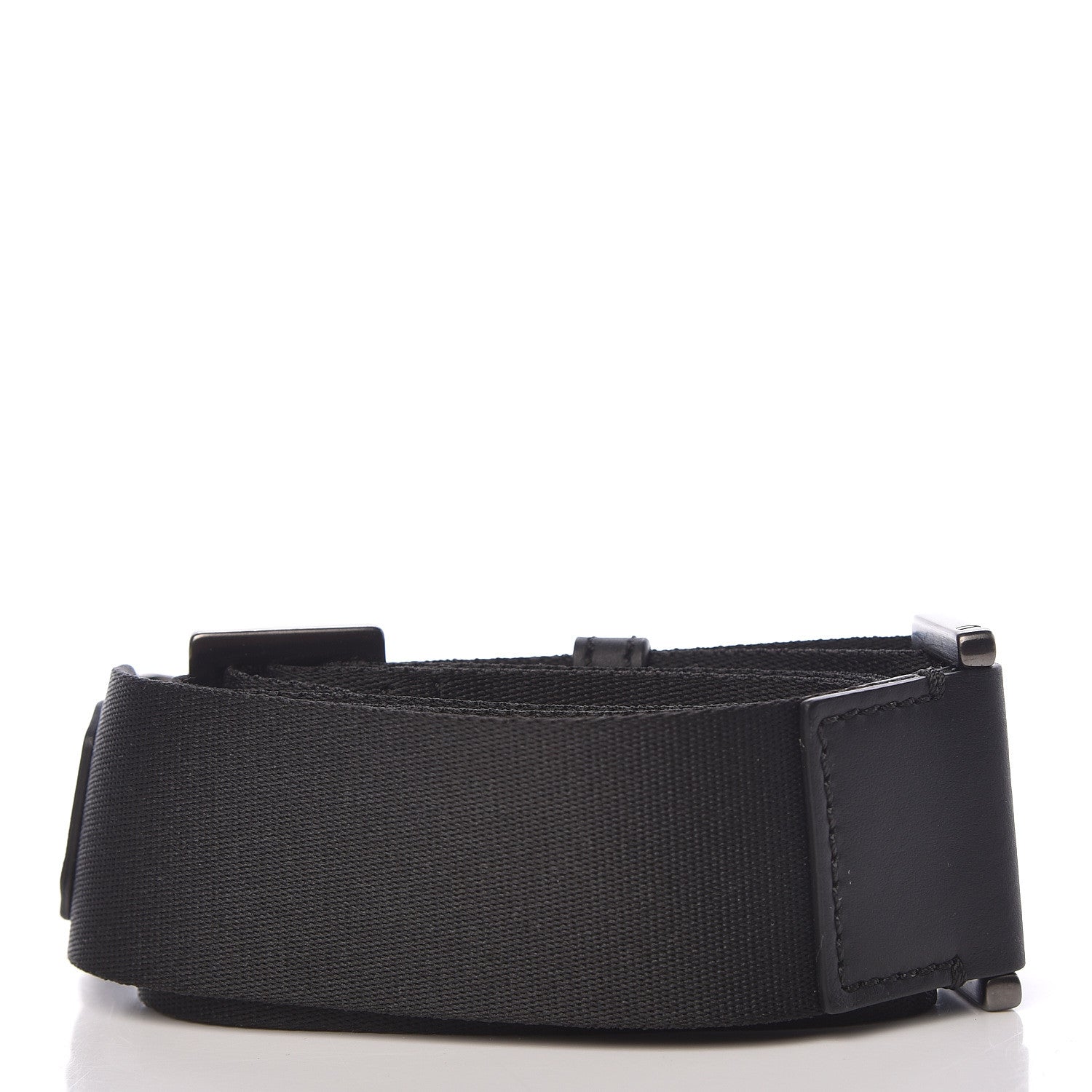 Fendi Canvas Calfskin Strap Black 2 of 3
