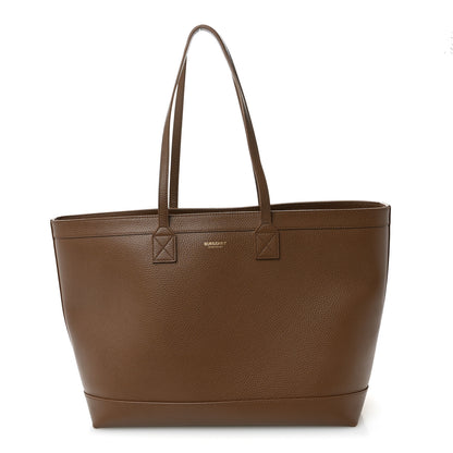 Burberry Grainy Calfskin Medium London Tote Bag Earth 1 of 13