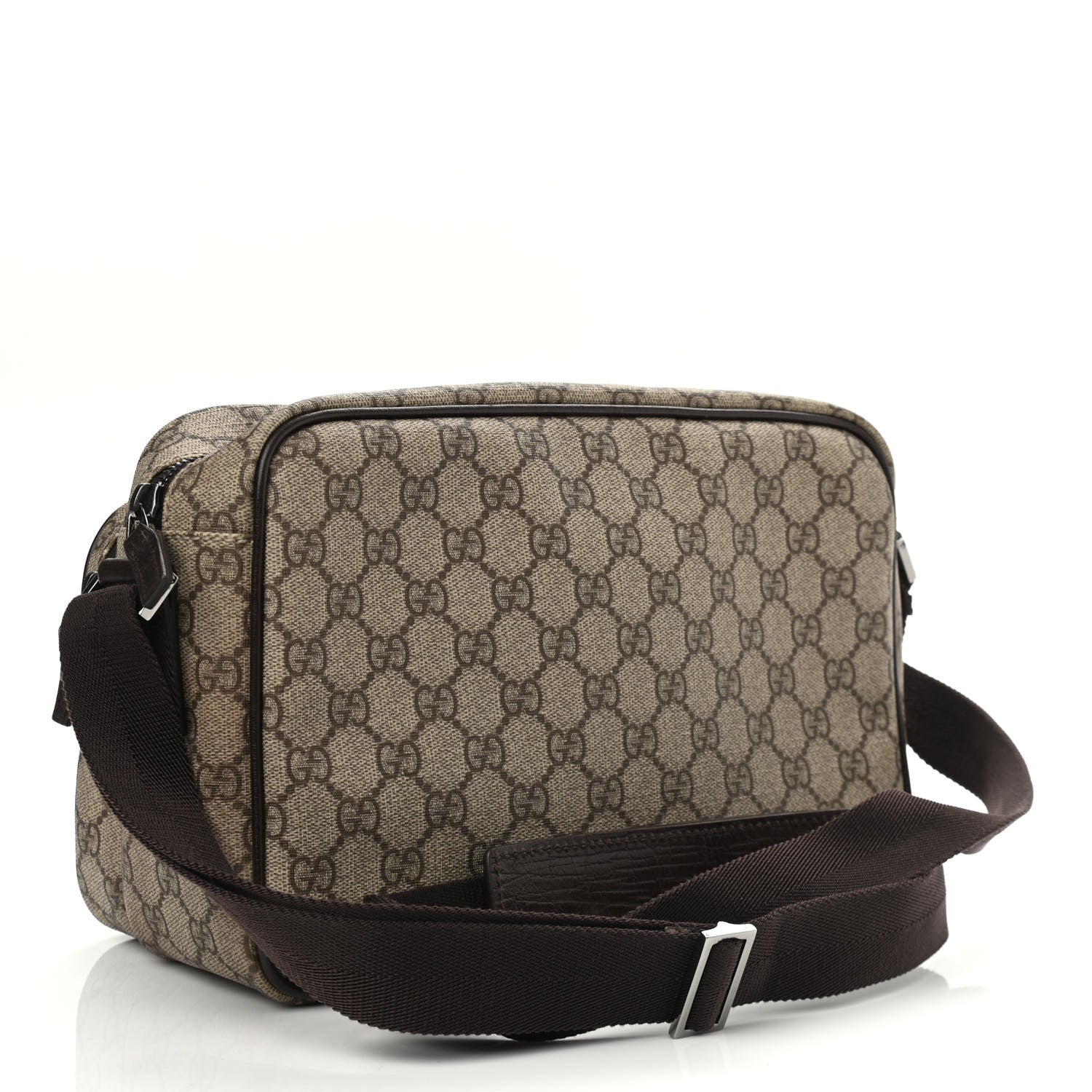 Gucci GG Plus Monogram Camera Bag Dark Brown 3 of 11