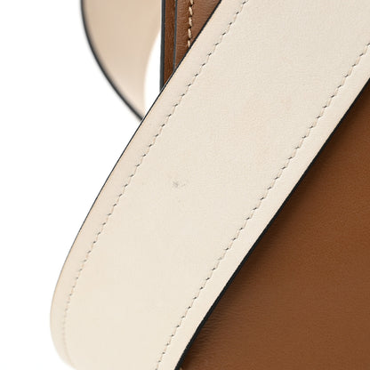 Prada City Calf Pionniere Saddle Bag Cannella White 10 of 11