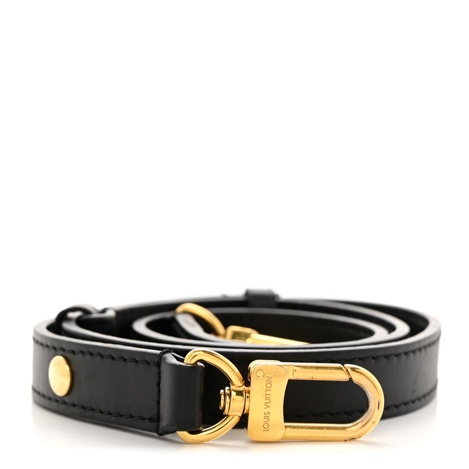 Louis Vuitton Calfskin Multi Pochette Shoulder Strap Black 1 of 4