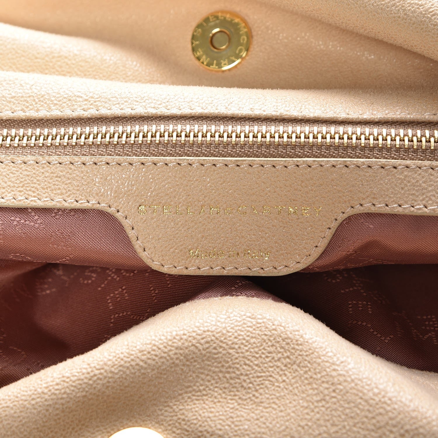 Stella McCartney Shaggy Deer Small Falabella Tote Beige 6 of 7