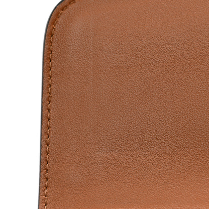 Celine Textile Calfskin Classique Triomphe Bag Natural Tan 13 of 14