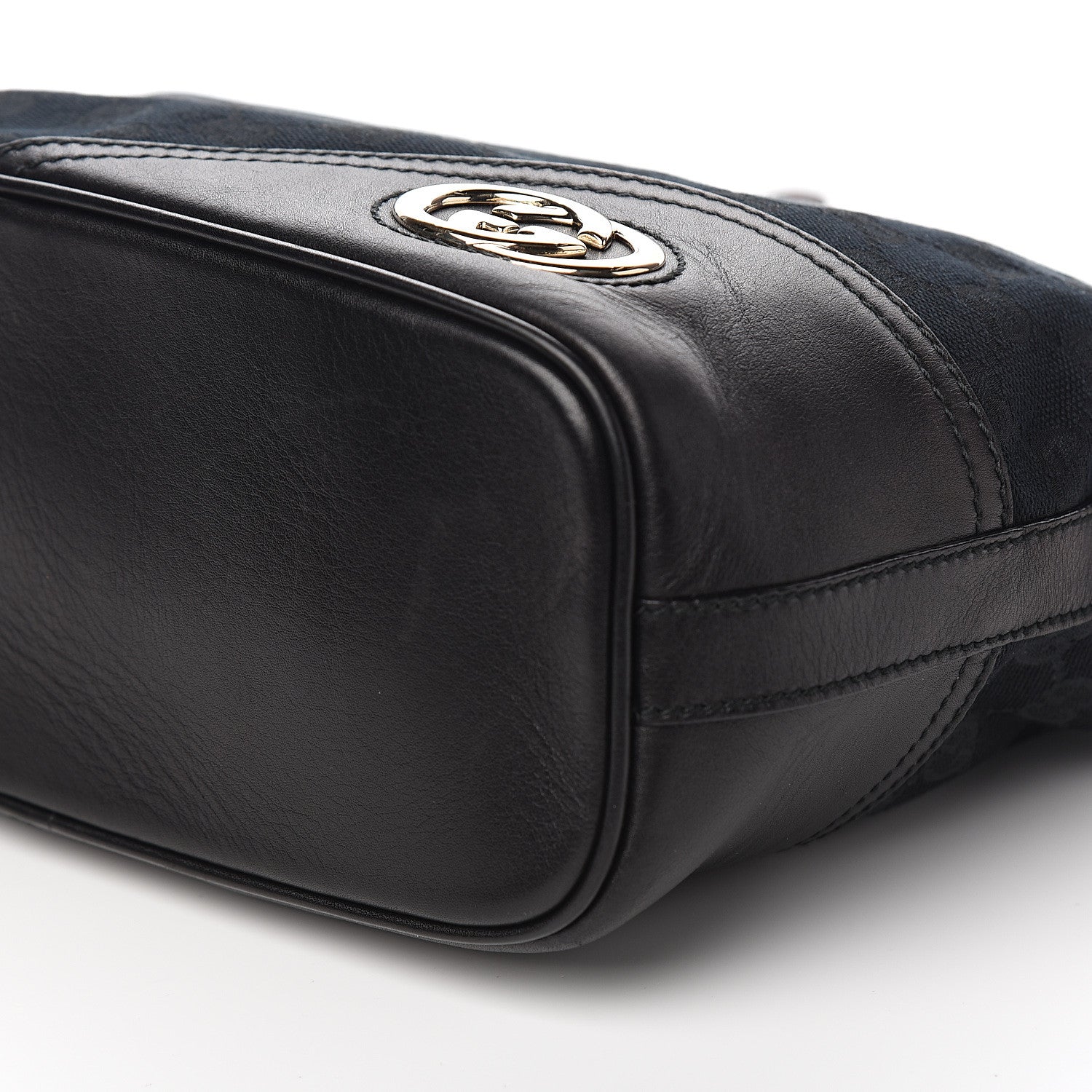 Gucci Monogram New Britt Hobo Black 8 of 9