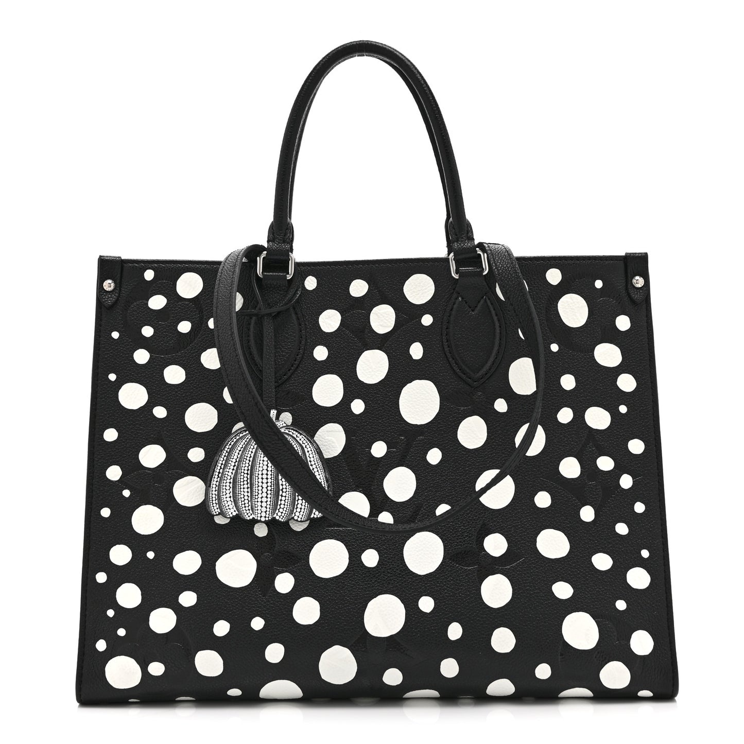 LV X YK Empreinte Monogram Giant Onthego MM Black