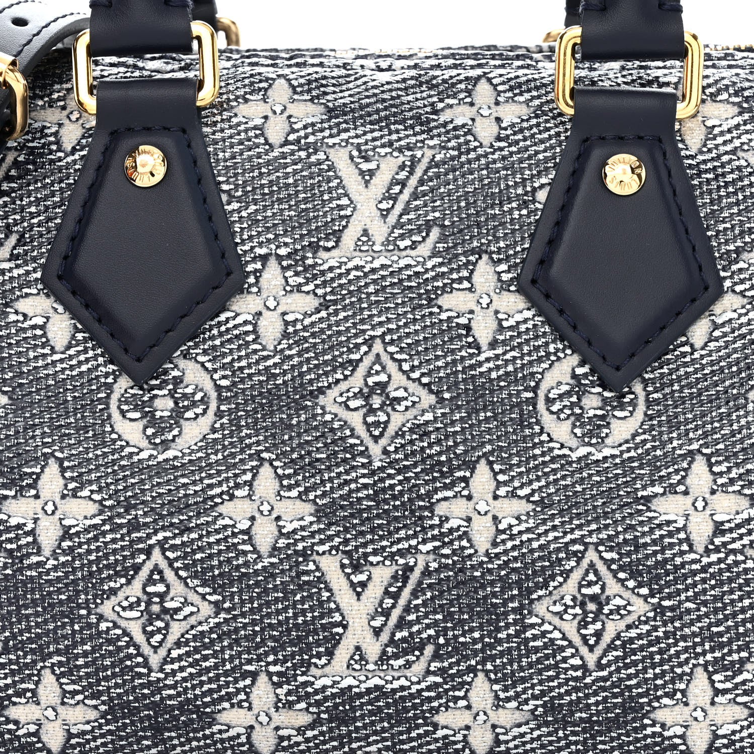 Louis Vuitton Monoglam Speedy Bandouliere 20 Blue 7 of 9