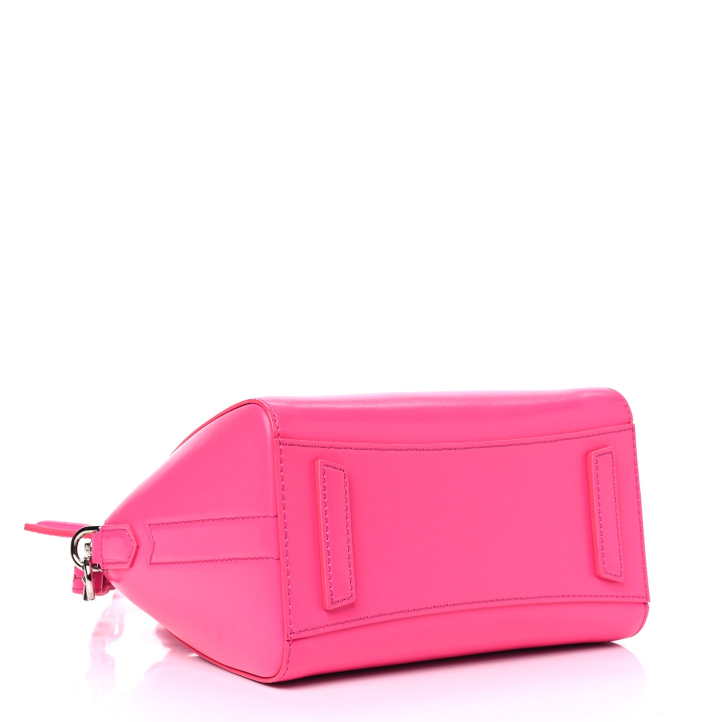 Shiny Lord Calfskin Mini Antigona Shocking Pink