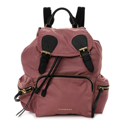 Burberry Nylon Medium Rucksack Backpack Mauve Pink 1 of 10