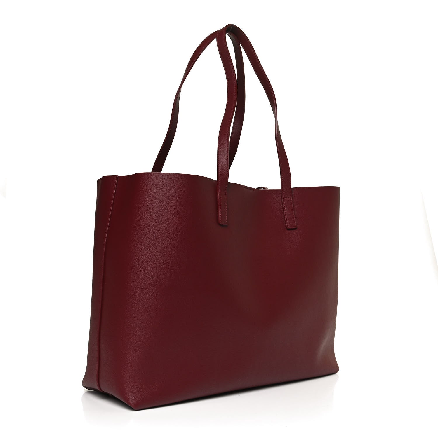 Saint Laurent Calfskin Large Shopping Tote Palissandre 2 of 10