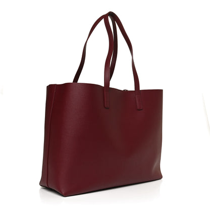 Saint Laurent Calfskin Large Shopping Tote Palissandre 2 of 10