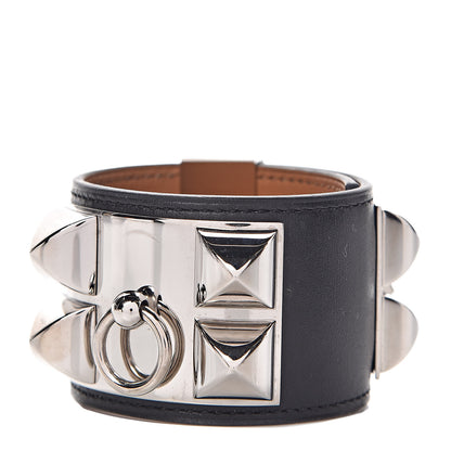 Hermes Box Collier de Chien CDC Bracelet S Black 1 of 5