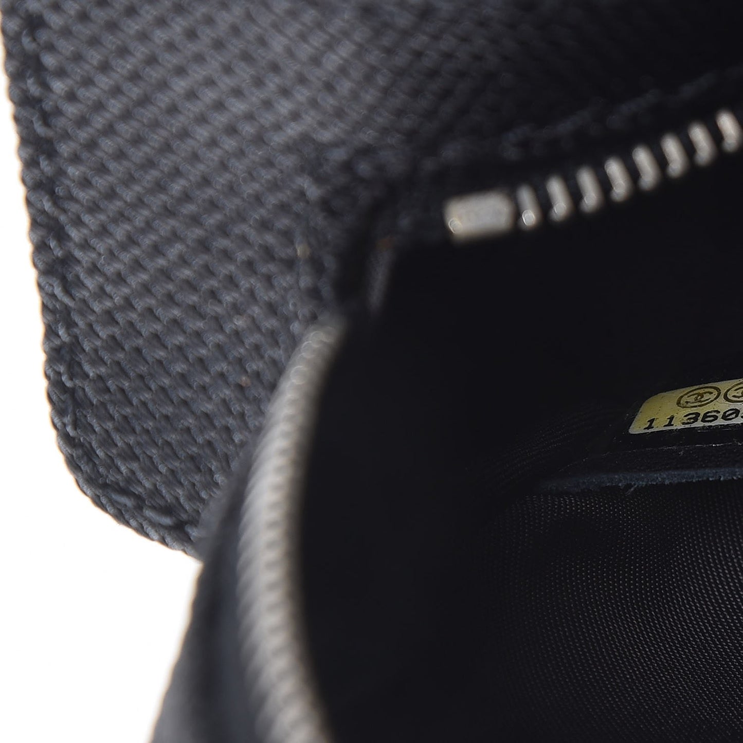 Coated Canvas Biarritz Cosmetic Cosmetic Case Black