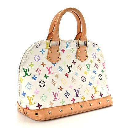 Louis Vuitton Monogram Multicolor Alma White 3 of 11