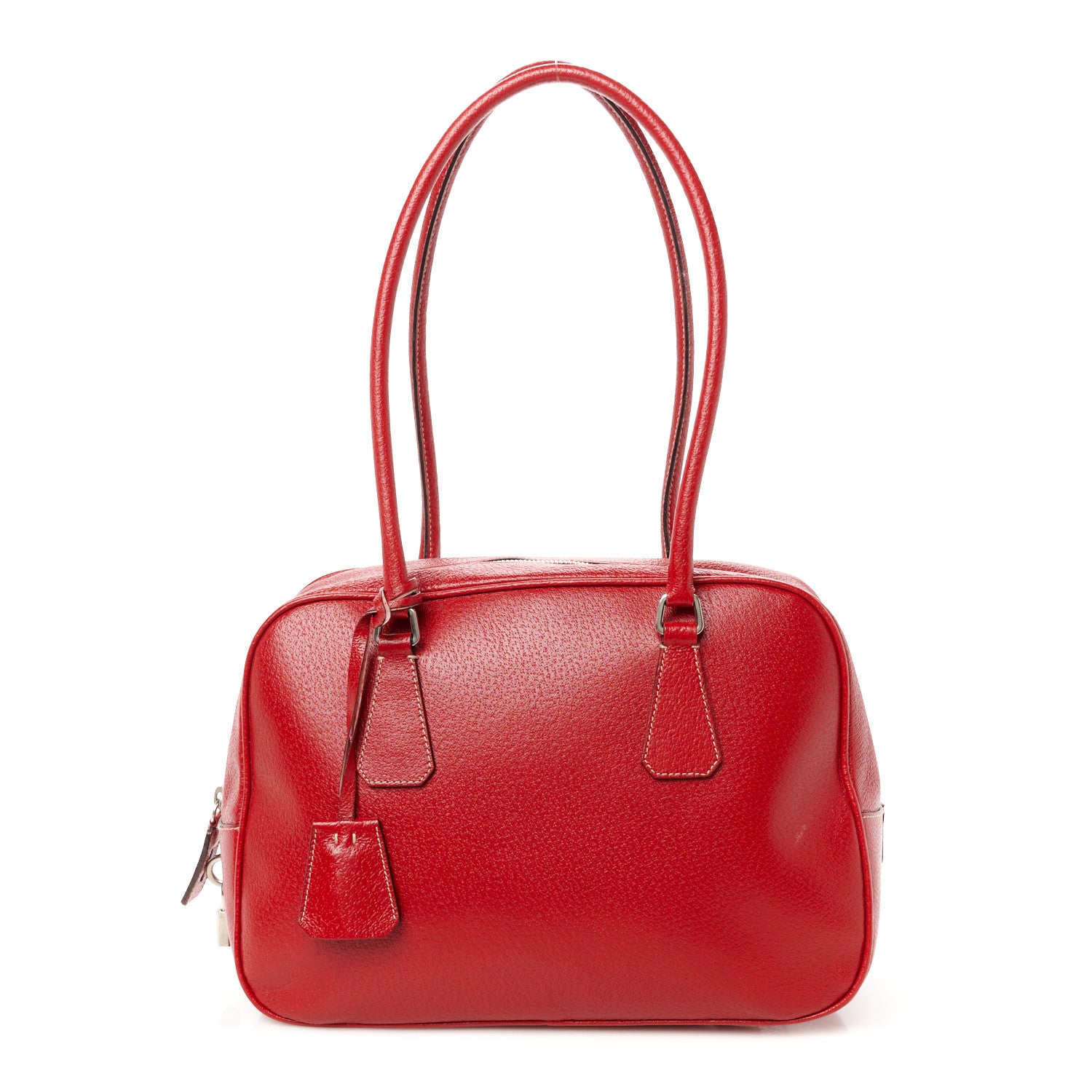Prada Cinghiale Shoulder Bag Rubino 1 of 11