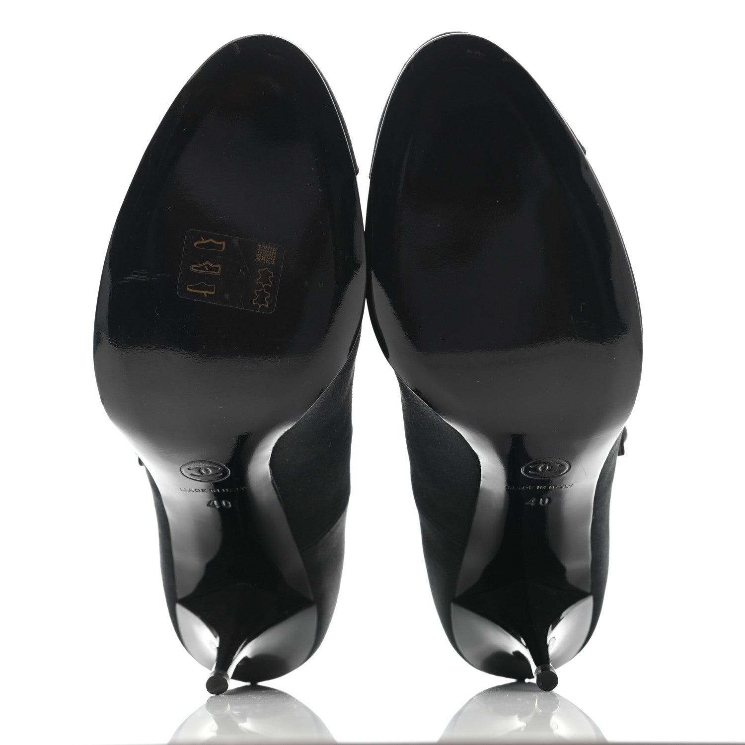 Chanel Mary Jane Pump 37 Black 5 of 12
