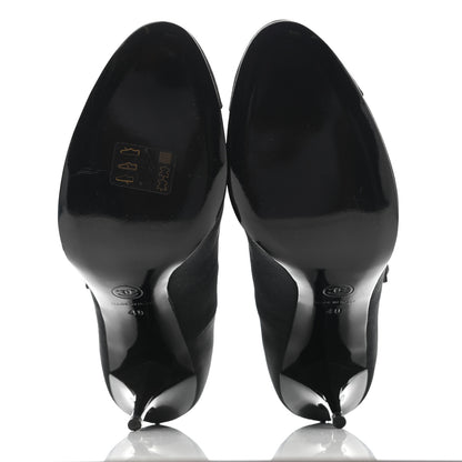 Chanel Mary Jane Pump 37 Black 5 of 12