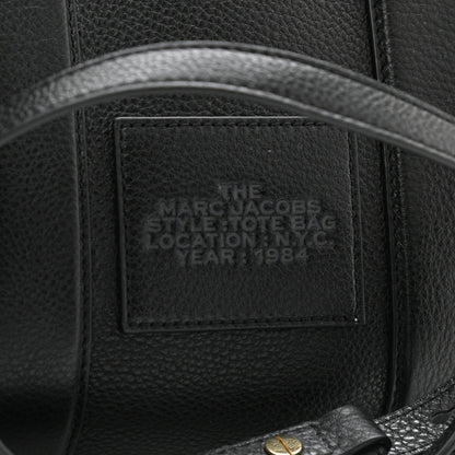 Marc Jacobs Grained Calfskin Small The Tote Bag Black 23 of 23