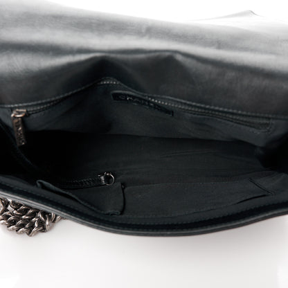 Chanel Calfskin Quilted Large Boy Flap Black 5 of 10