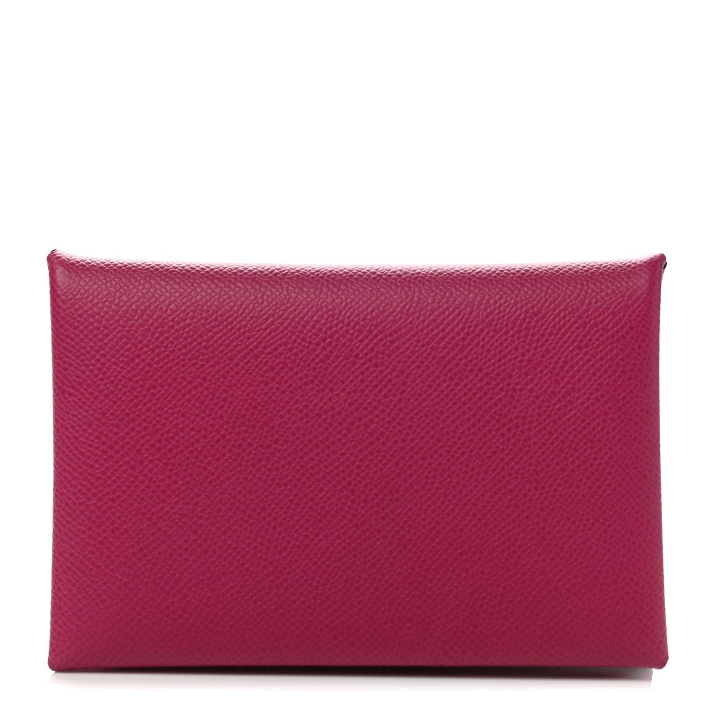 Madame Calfskin Calvi Card Case Rose Pourpre