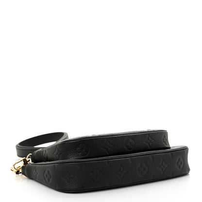 Louis Vuitton Empreinte Monogram Giant Multi Pochette Accessories Black 4 of 11