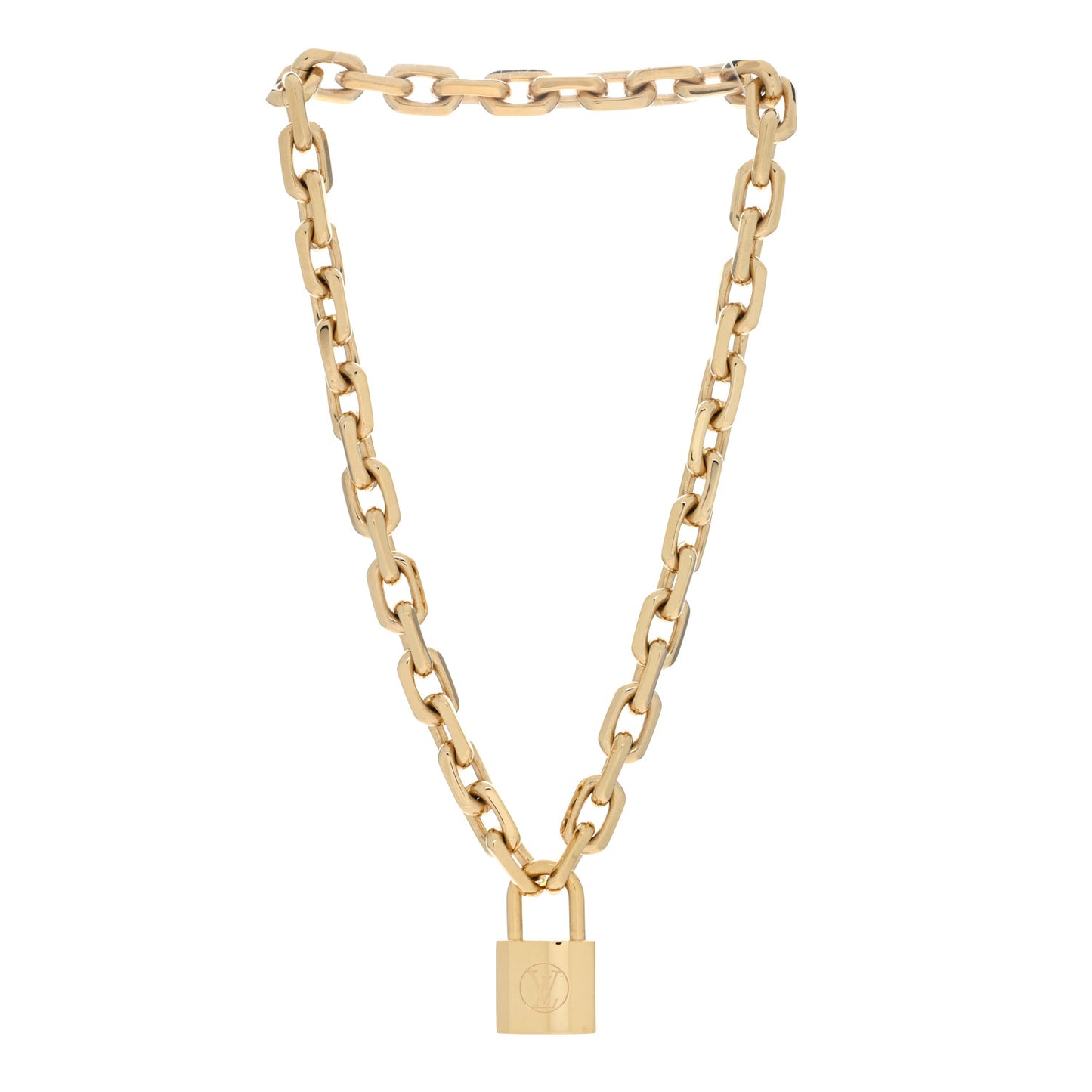 LV Edge Necklace Cadenas Gold