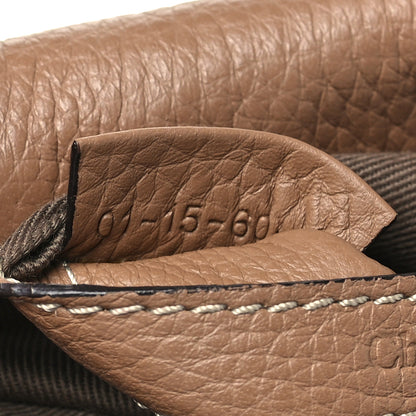 Chloe Grained Calfskin Small Marcie Saddle Bag Nut 8 of 15