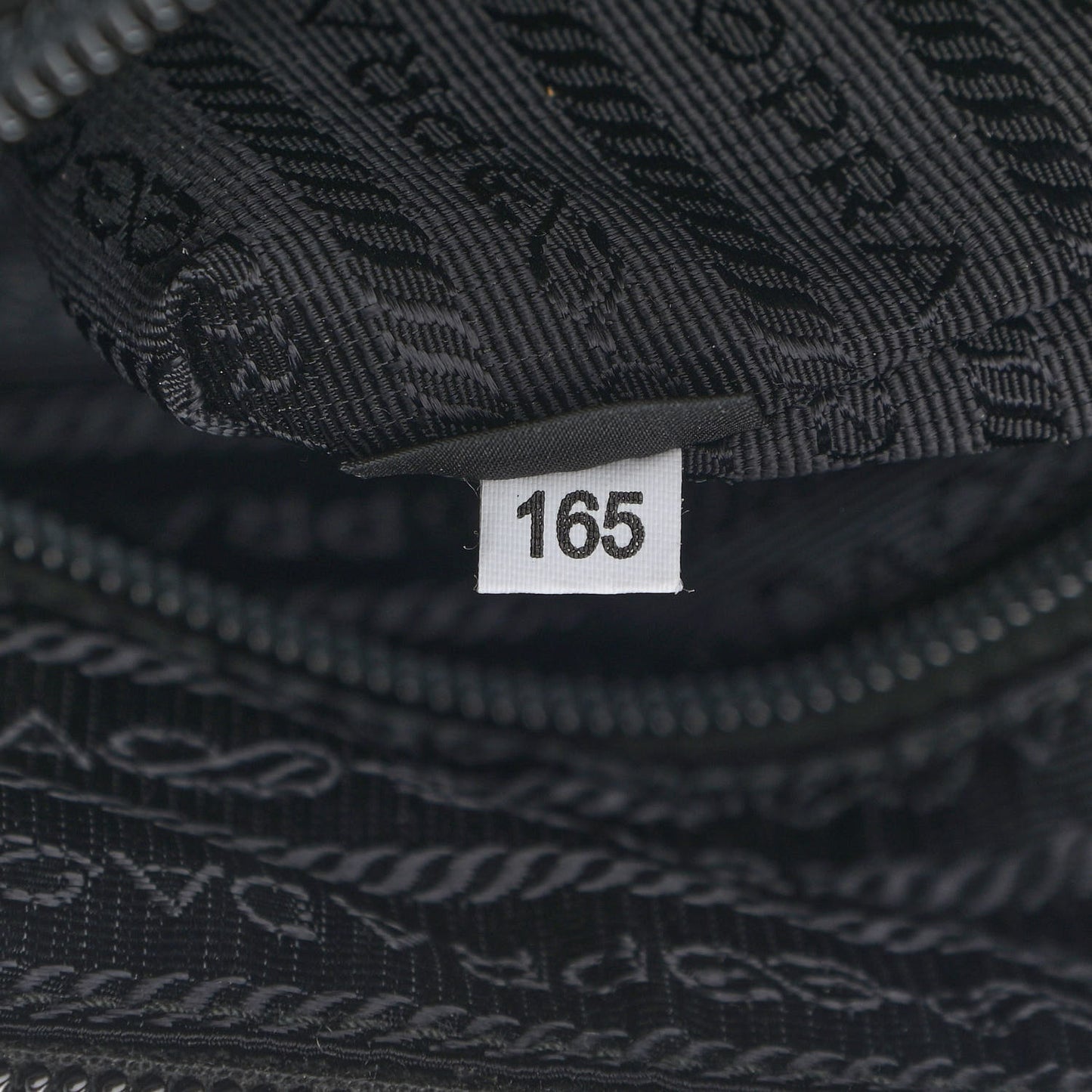 Tessuto Nylon Saffiano Flat Messenger Bag Black