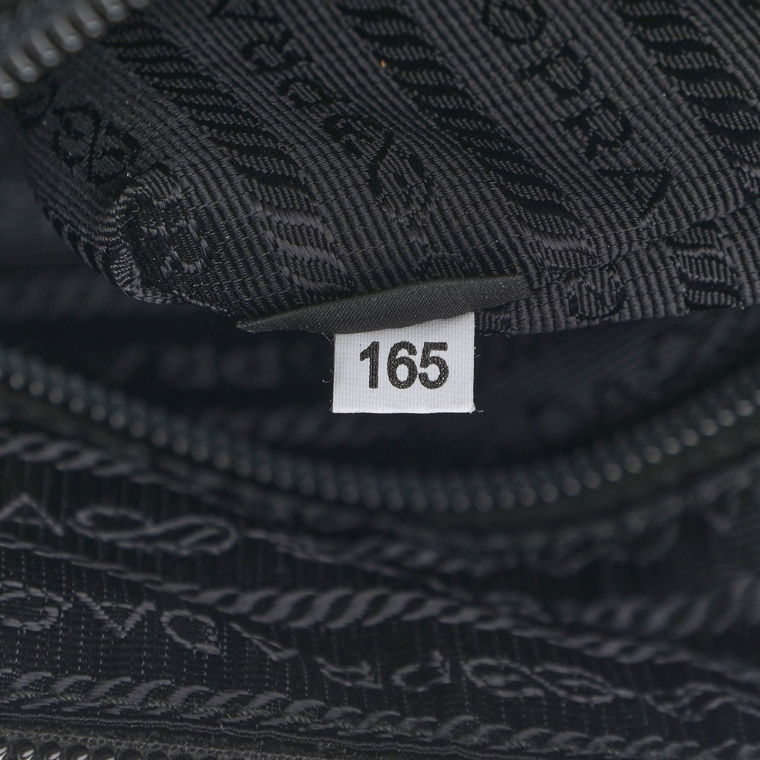 Prada Tessuto Nylon Saffiano Flat Messenger Bag Black 7 of 11